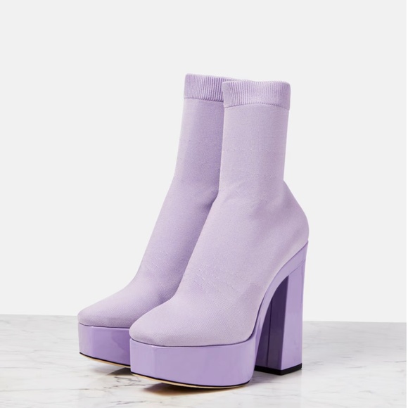 JIMMY CHOO Giome sock ankle boots - Picture 5 of 6